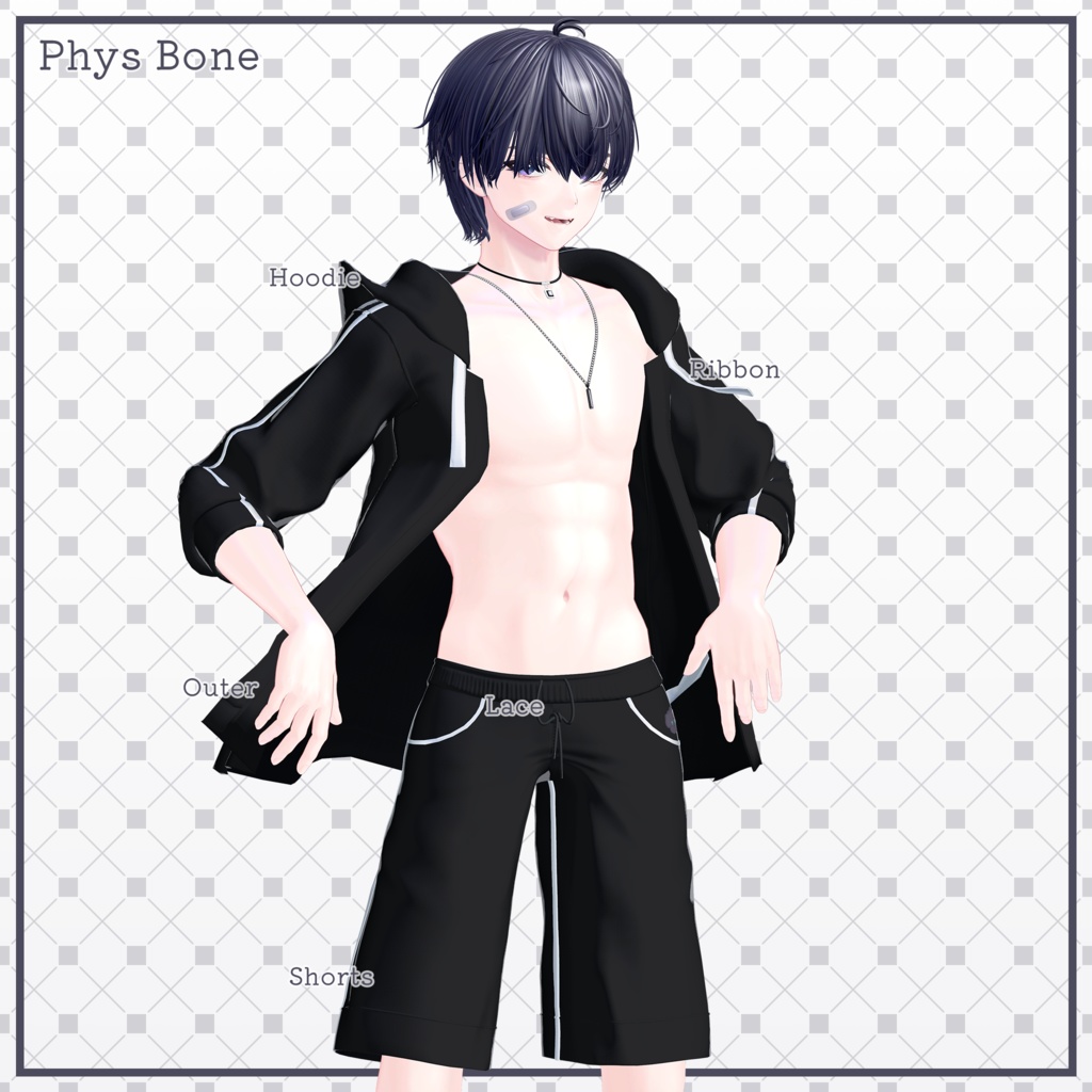 A03-Natsu 「男性アバター専用」