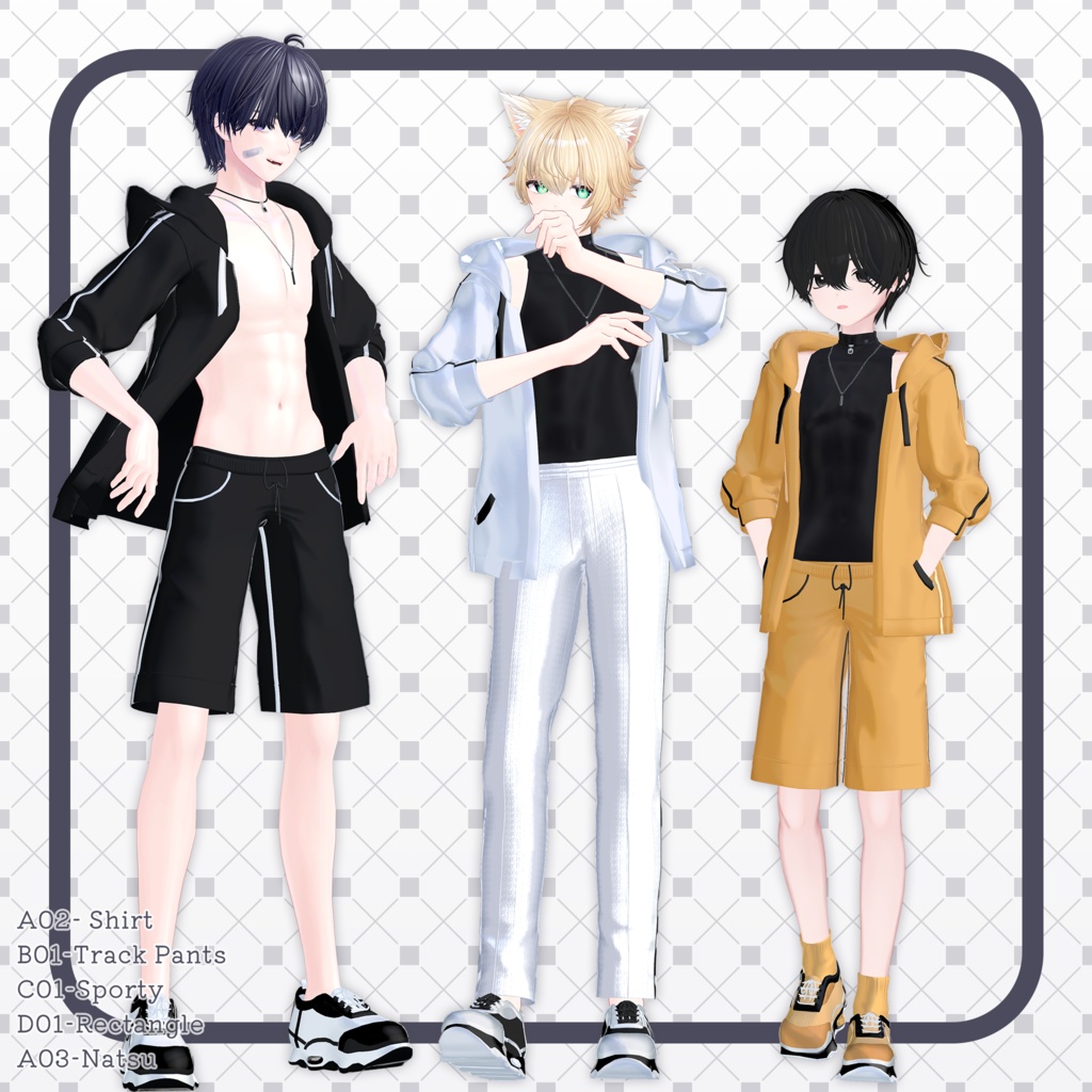 A03-Natsu 「男性アバター専用」