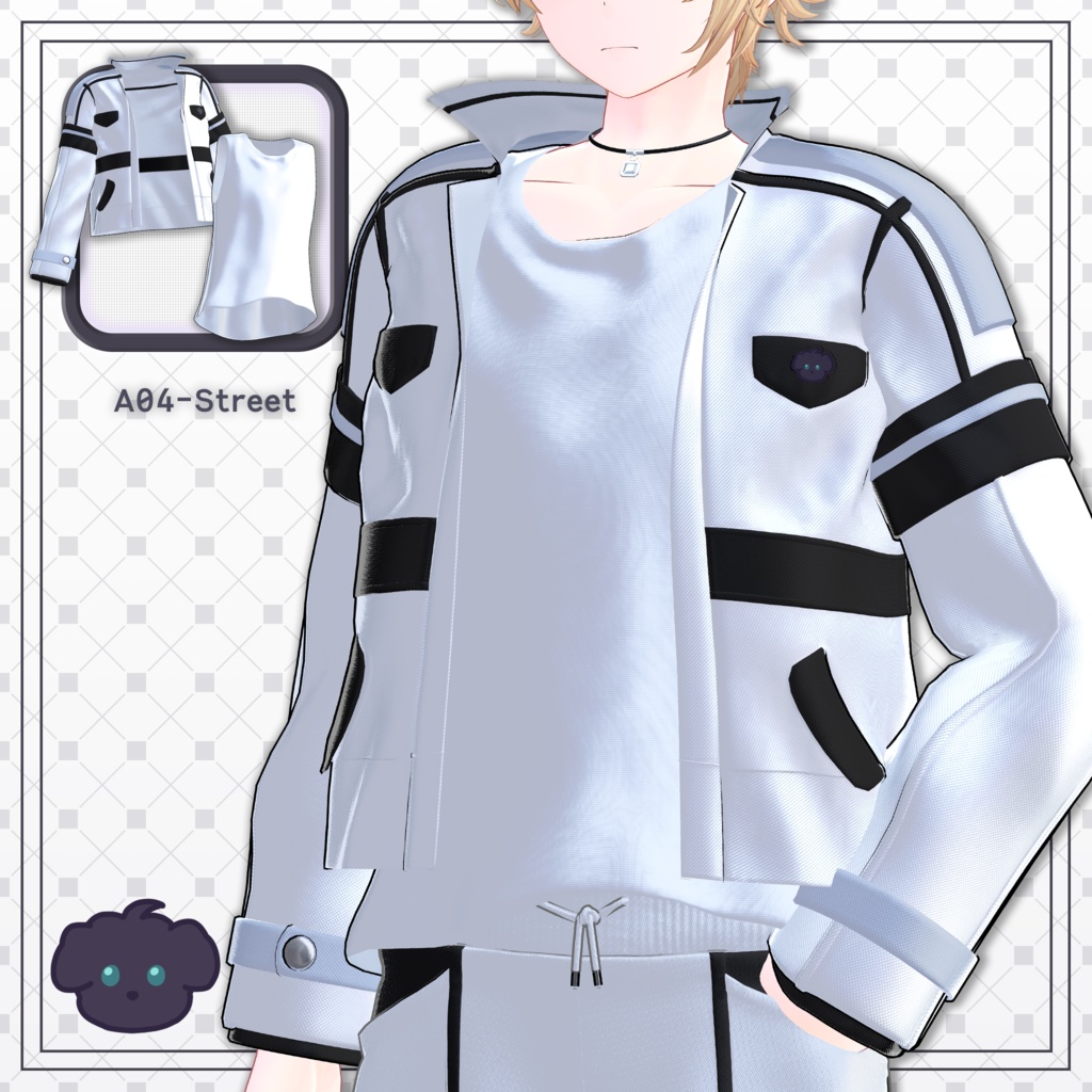 A04-Street 「男性アバター専用」