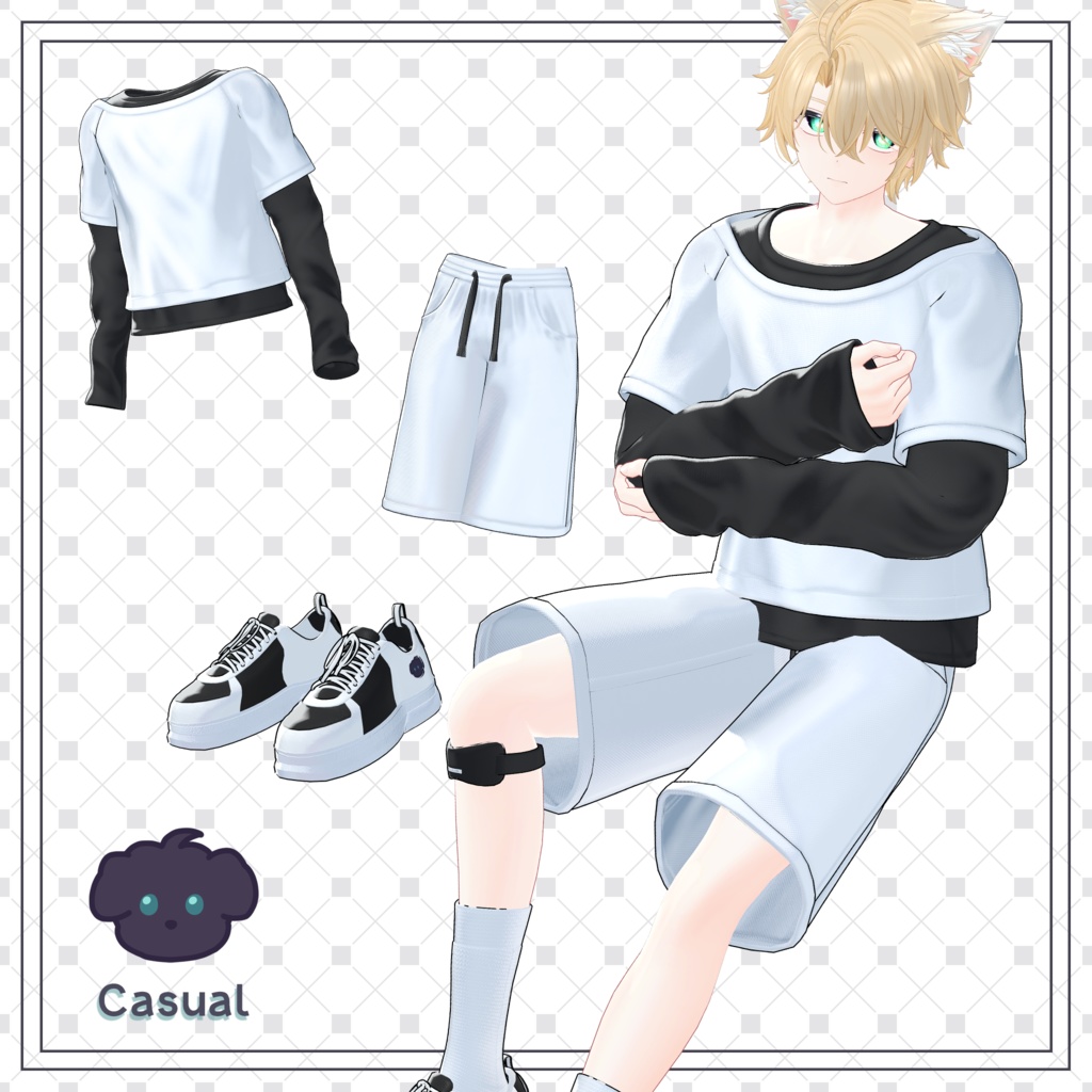 Casual 「男性アバター専用」