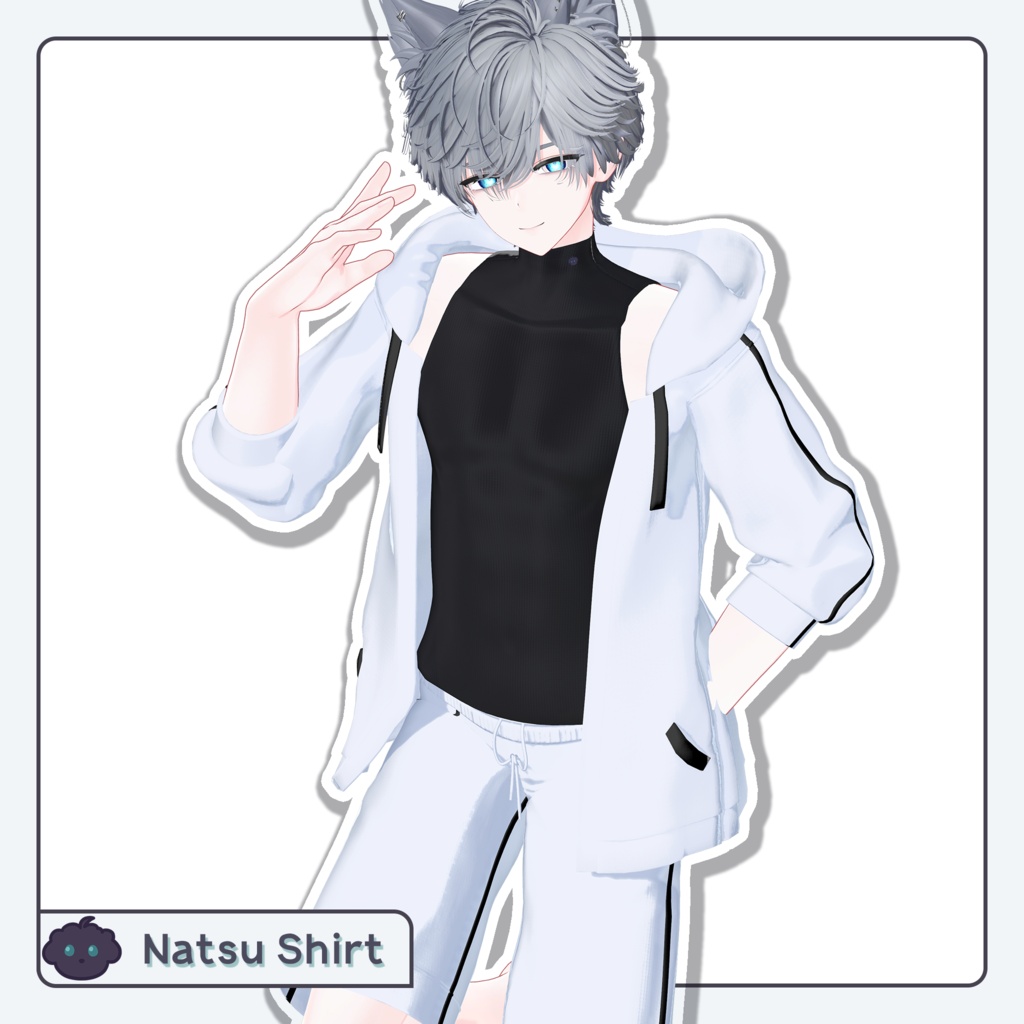 Natsu Shirt 「男性アバター専用」