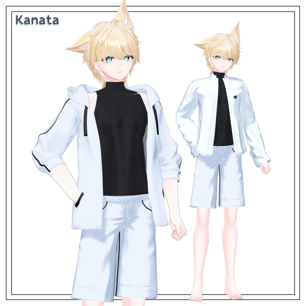 Natsu Shirt 「男性アバター専用」