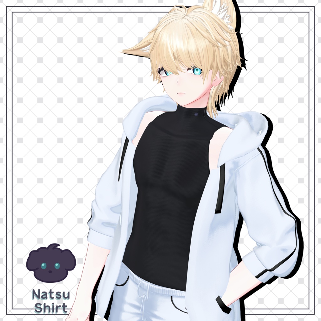 Natsu Shirt 「男性アバター専用」