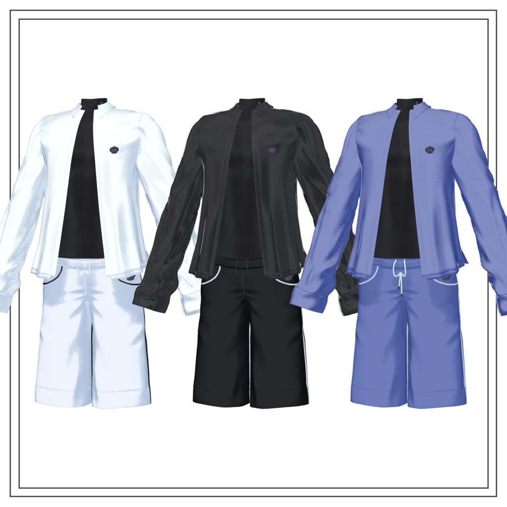 Natsu Shirt 「男性アバター専用」