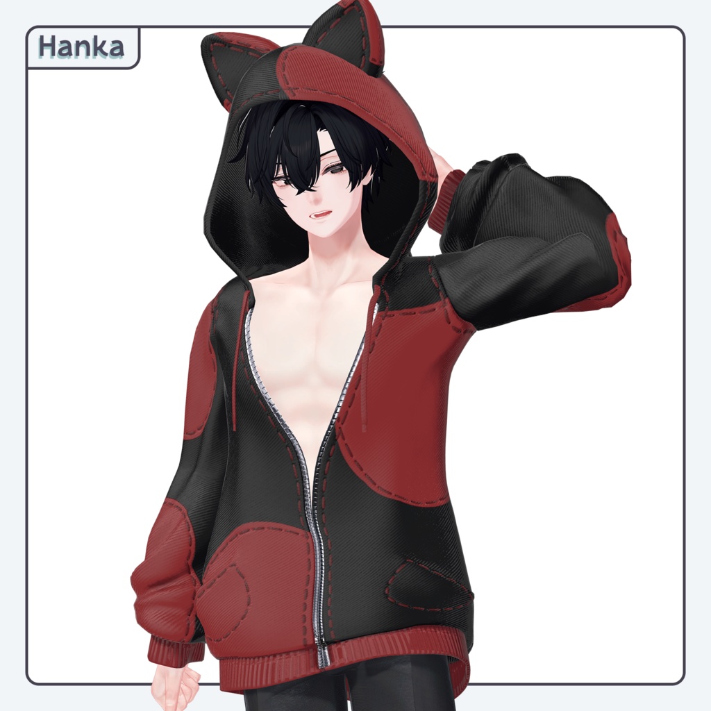 'ꇴ') Animal Paka 「男性アバター専用」