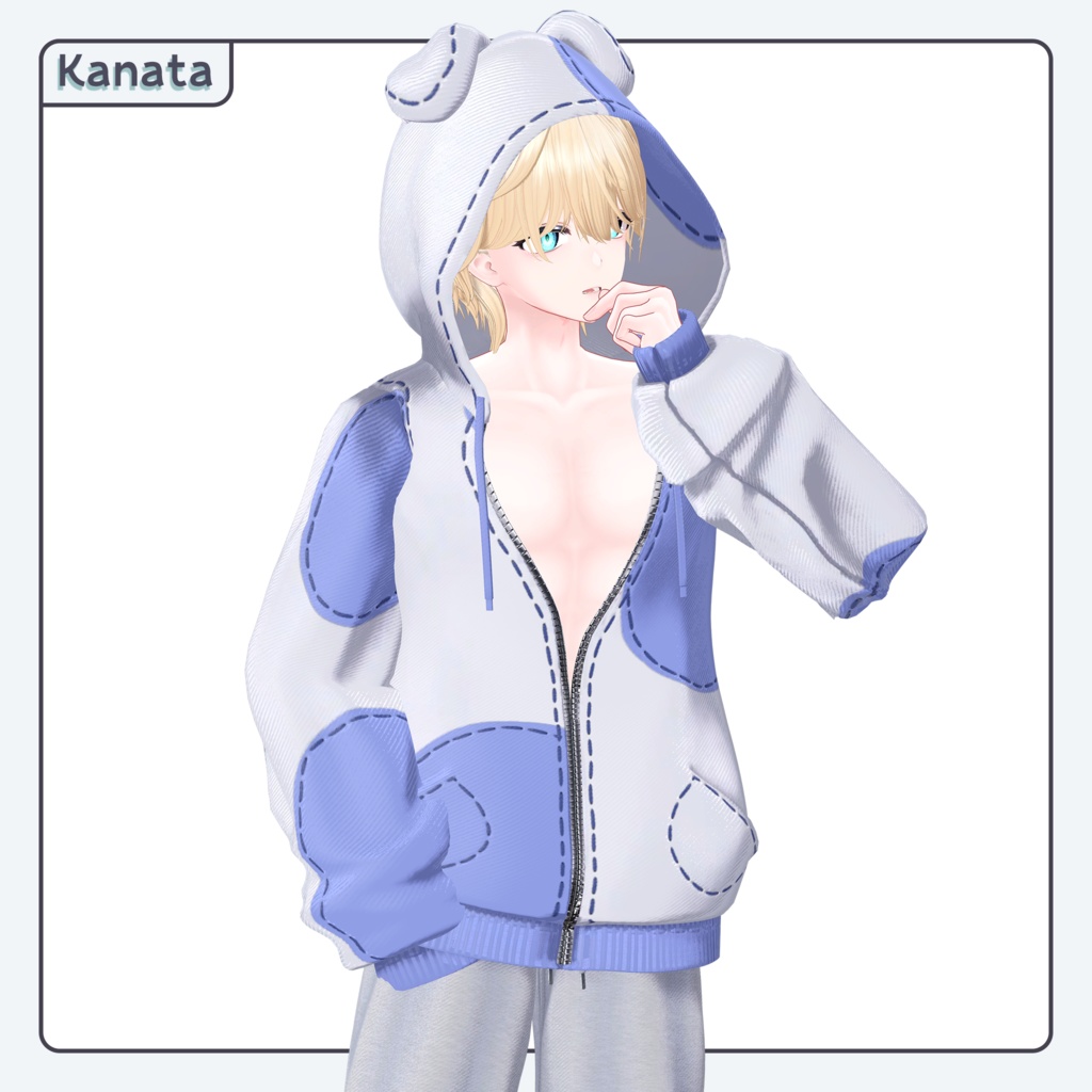 'ꇴ') Animal Paka 「男性アバター専用」