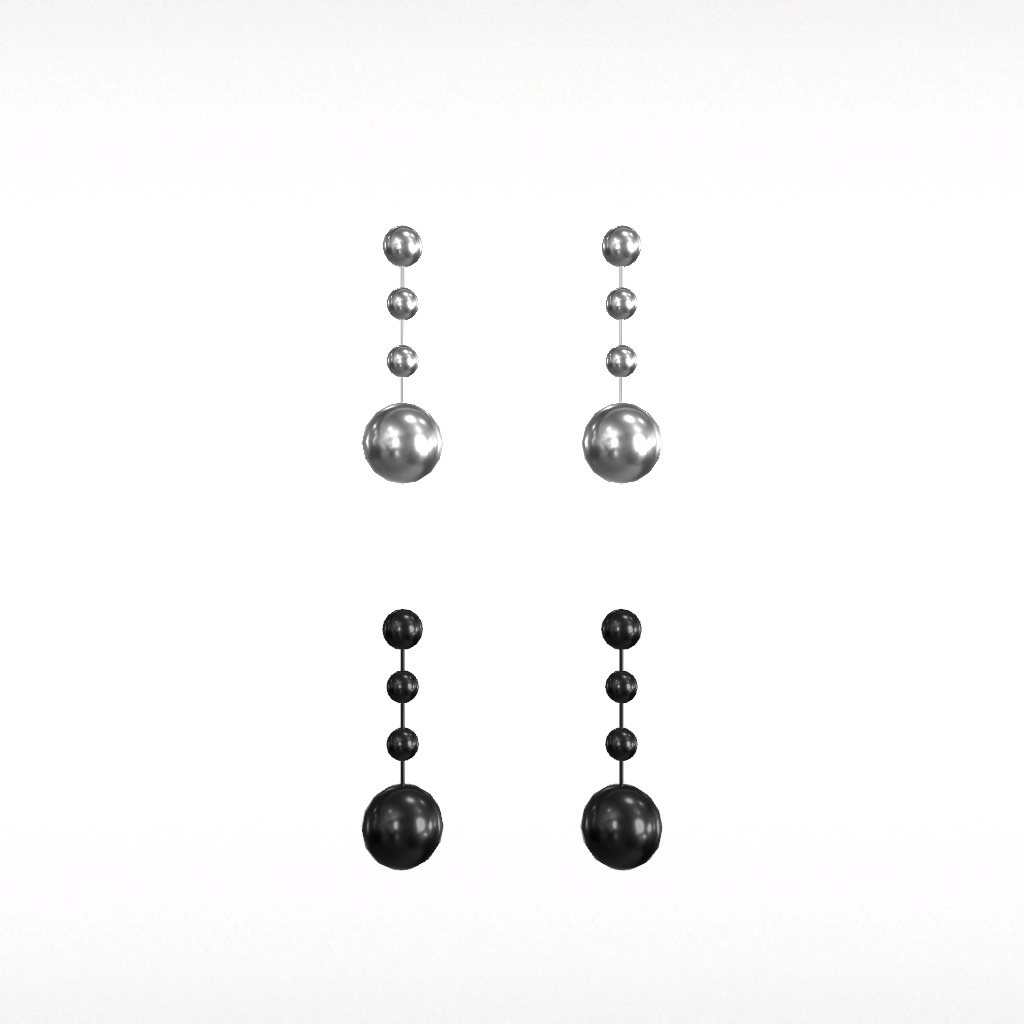 N。Earrings