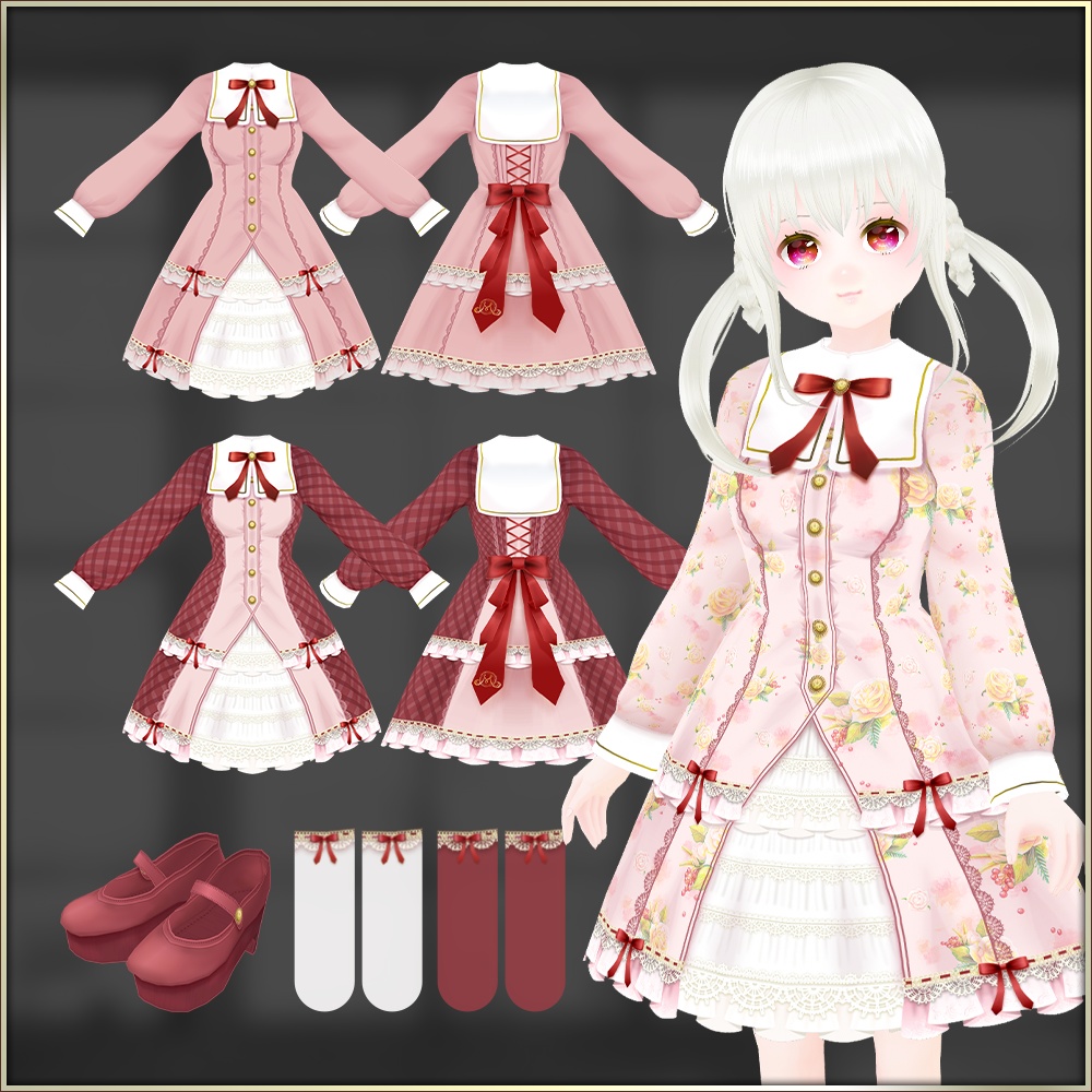 全種セット|ミレアワンピース2019|Mirea Onepiece 2019|#VRoid