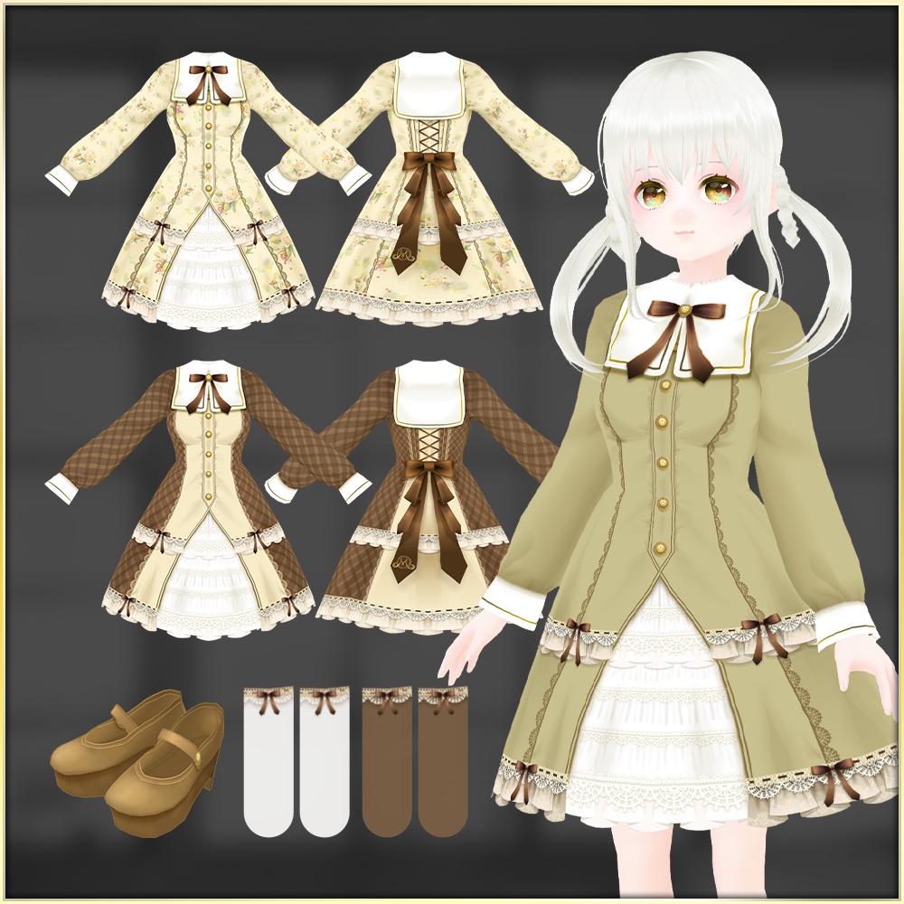 全種セット|ミレアワンピース2019|Mirea Onepiece 2019|#VRoid