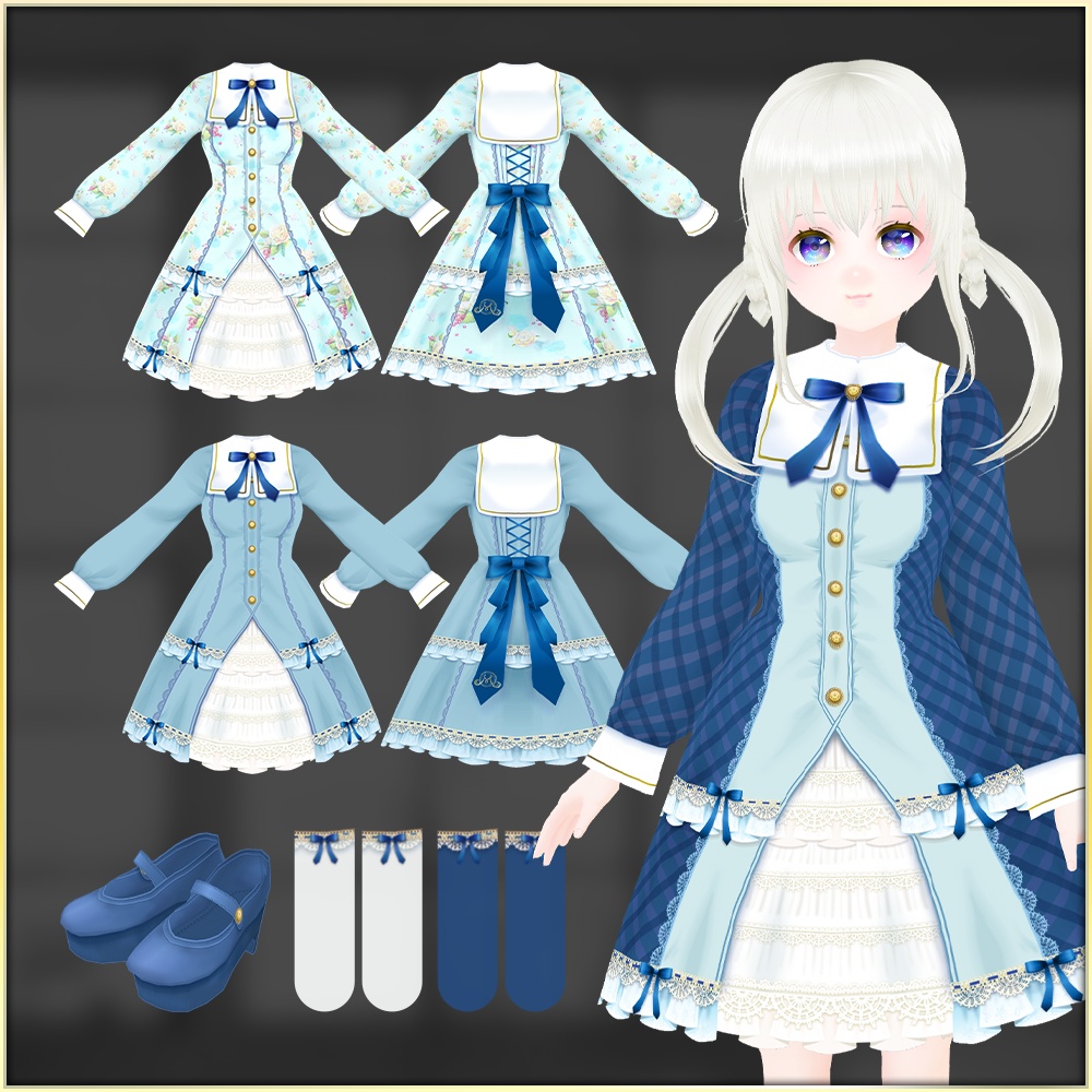 全種セット|ミレアワンピース2019|Mirea Onepiece 2019|#VRoid