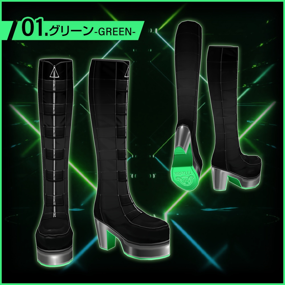 全6色|サイバーミリタリーブーツ|CYBER MILITARY BOOTS