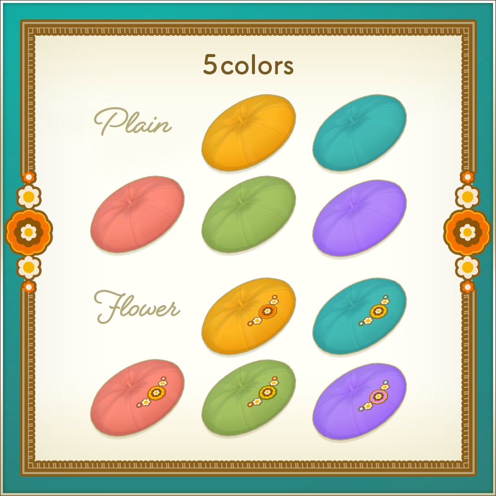 レトロベレー帽|Retro beret