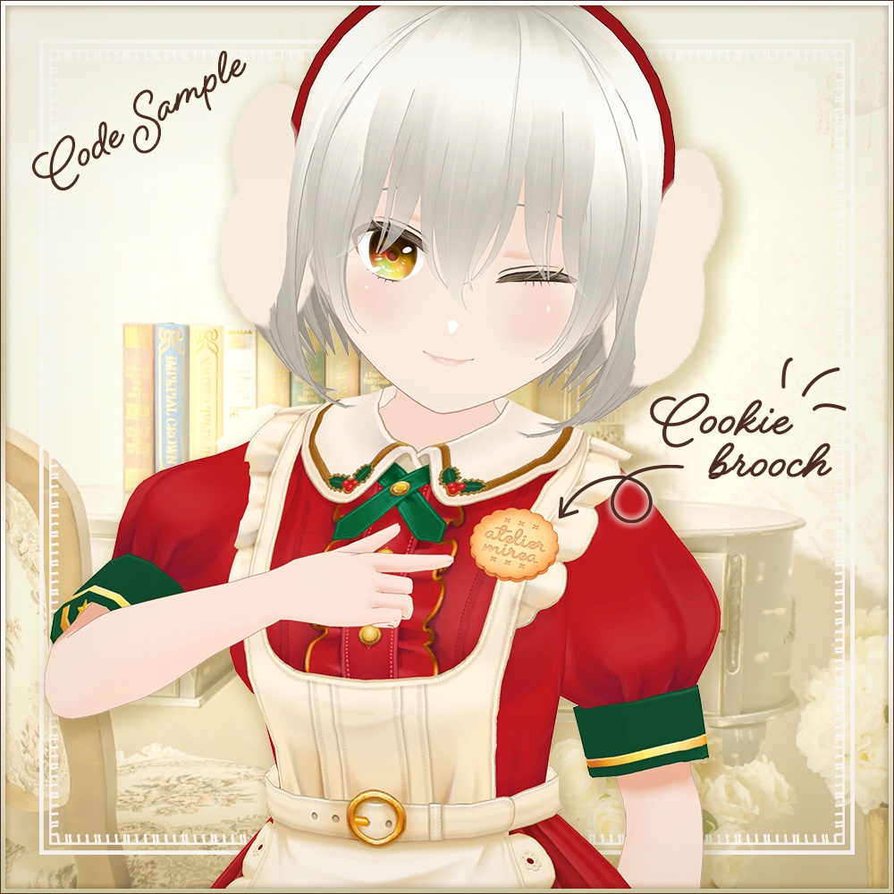 クッキーブローチ|Cookie brooch #VketReal