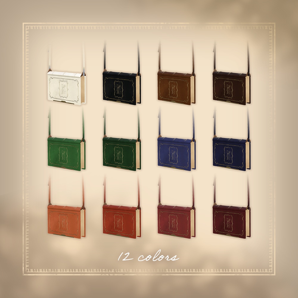 本型鞄 | Antique book bag