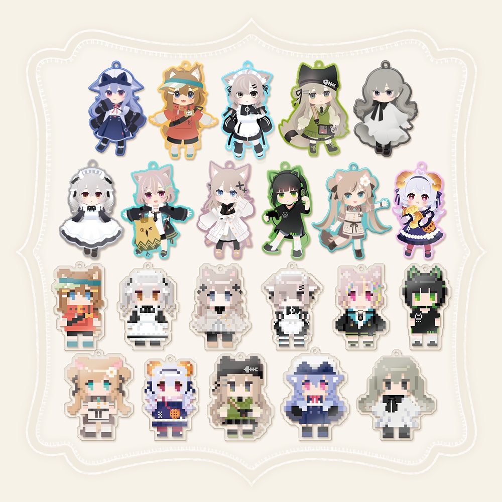アクリルキーホルダー | Acrylic keychain