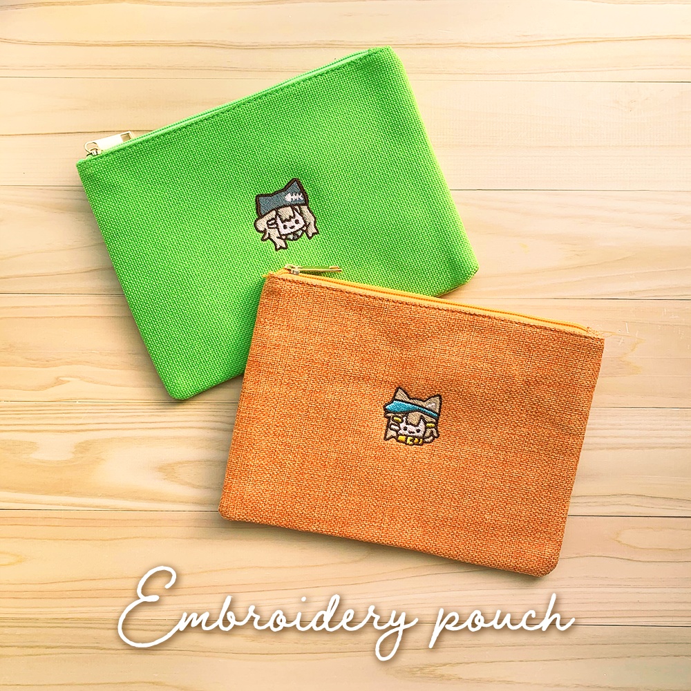 刺繍ポーチ | Pouch | #まめひなた #キプフェル #VketReal #超メタフェス
