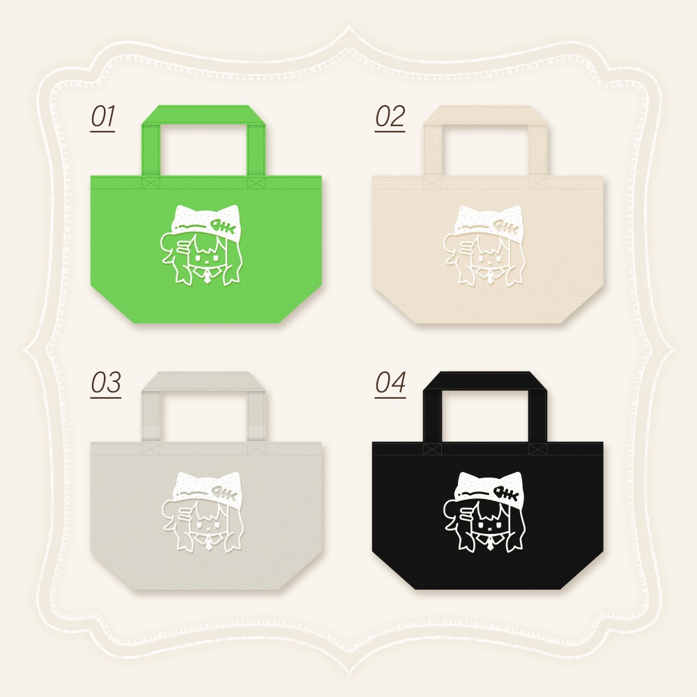 4色 | ふわもこトートバッグ | Fluffy tote bag