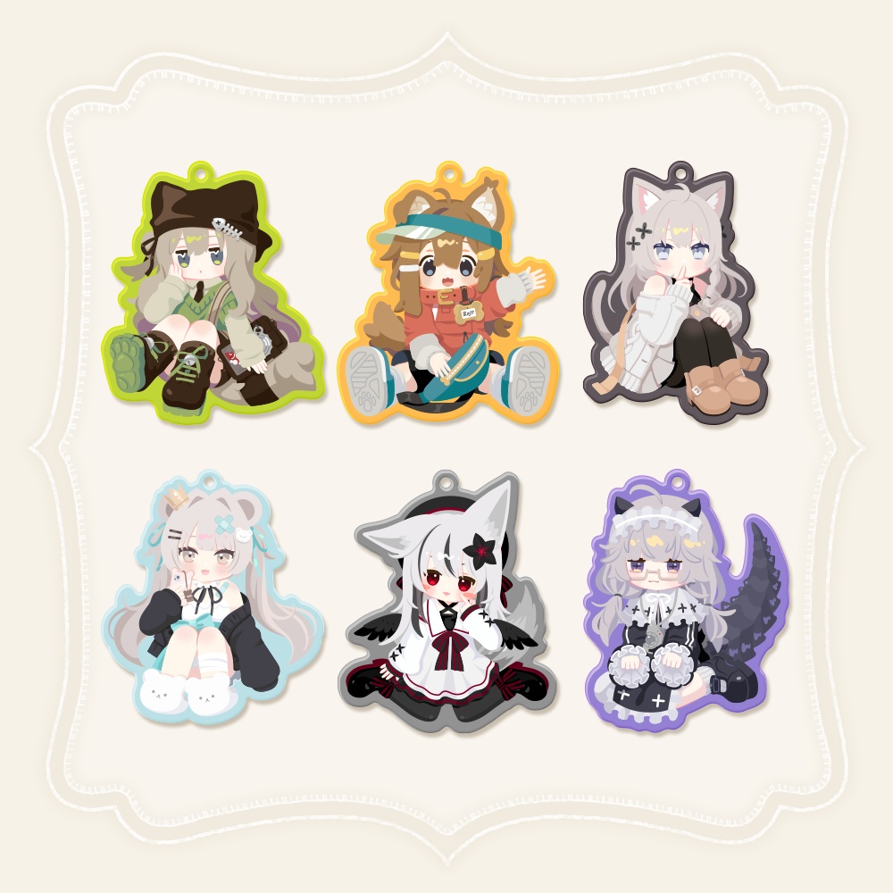 アクリルキーホルダー | Acrylic key chain