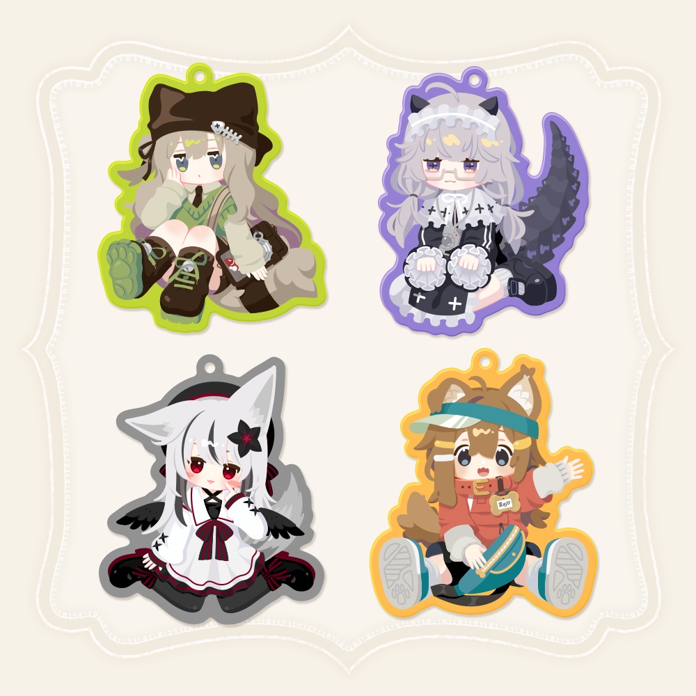 アクリルキーホルダー | Acrylic key chain