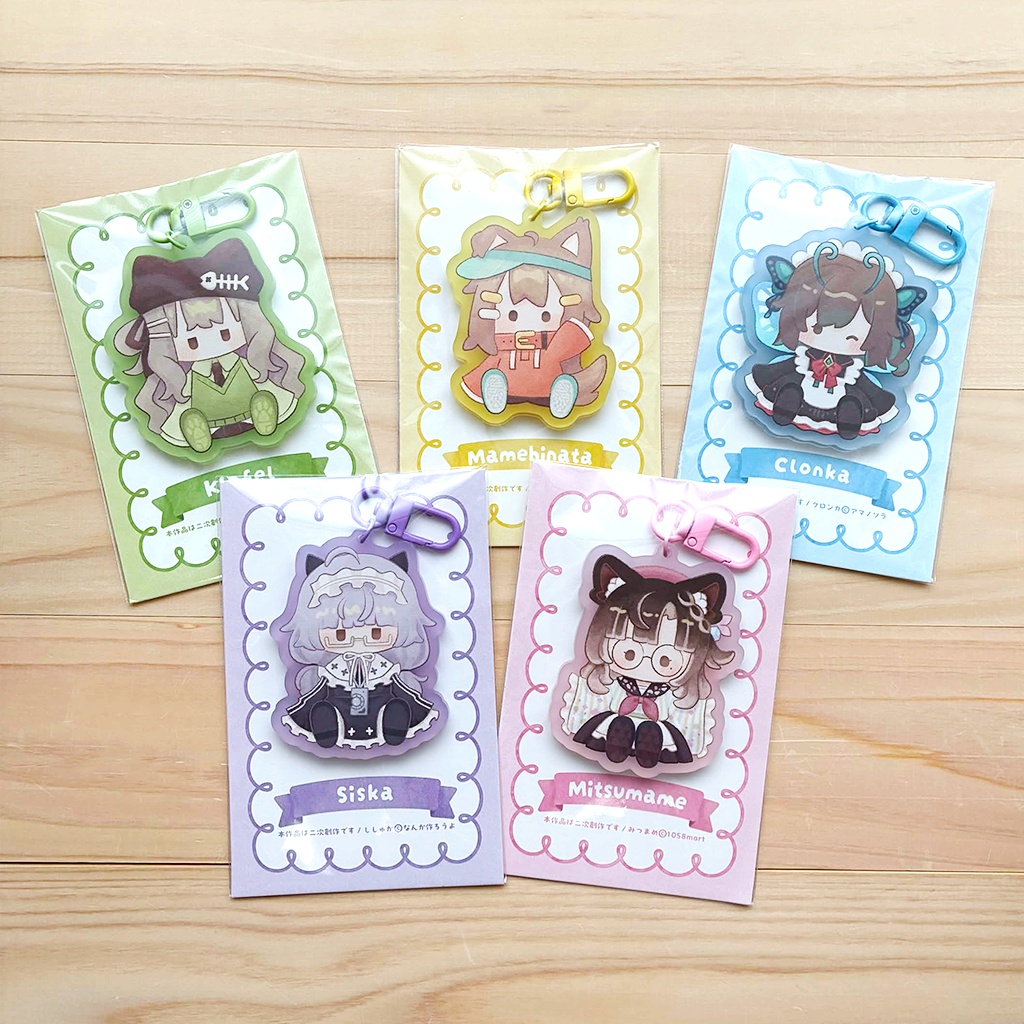 半透明アクリルキーホルダー | Acrylic key chain