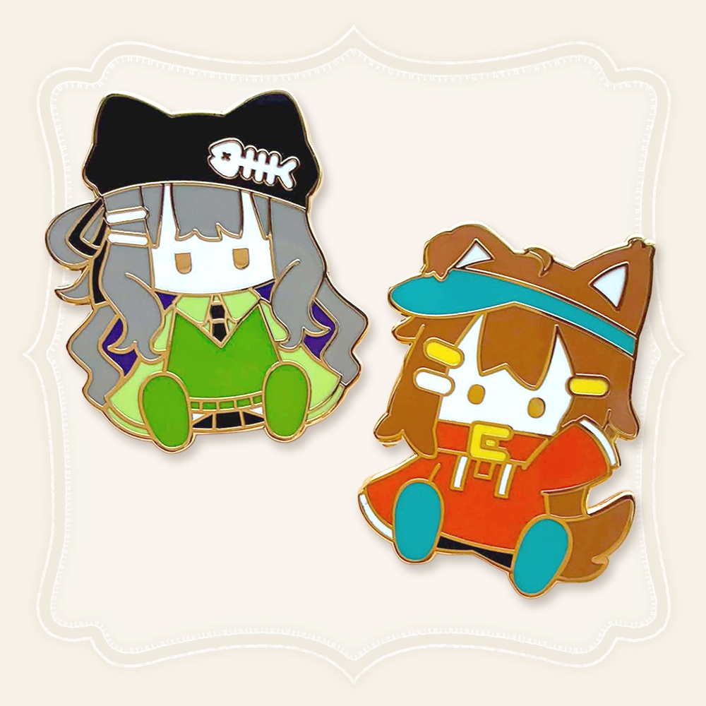 エナメルピンバッチ | Enamel Pin