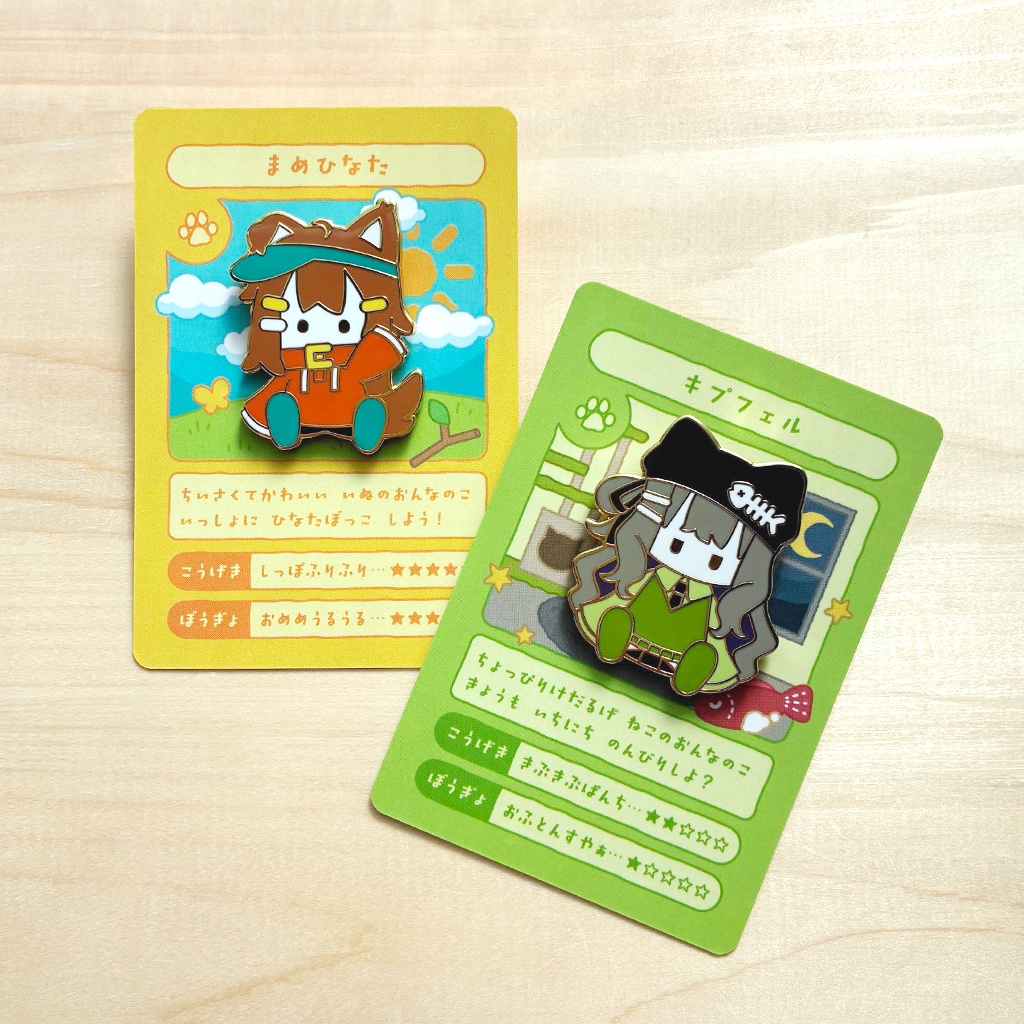 エナメルピンバッチ | Enamel Pin