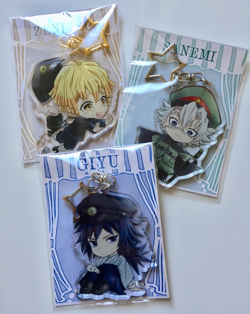 👹アクリルキーホルダー