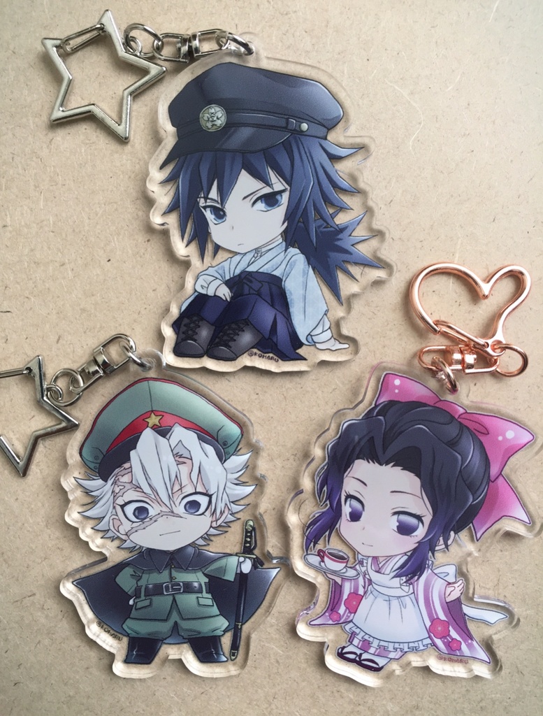 👹アクリルキーホルダー