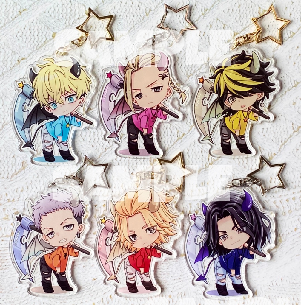 卍な小悪魔アクリルキーホルダー