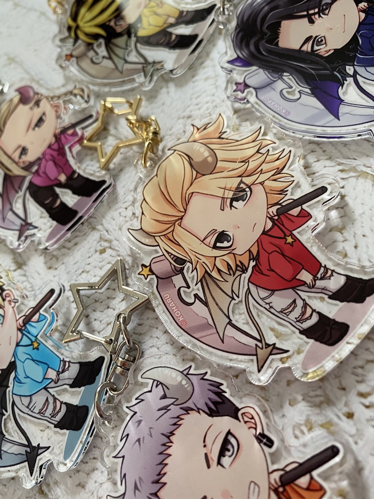 卍な小悪魔アクリルキーホルダー