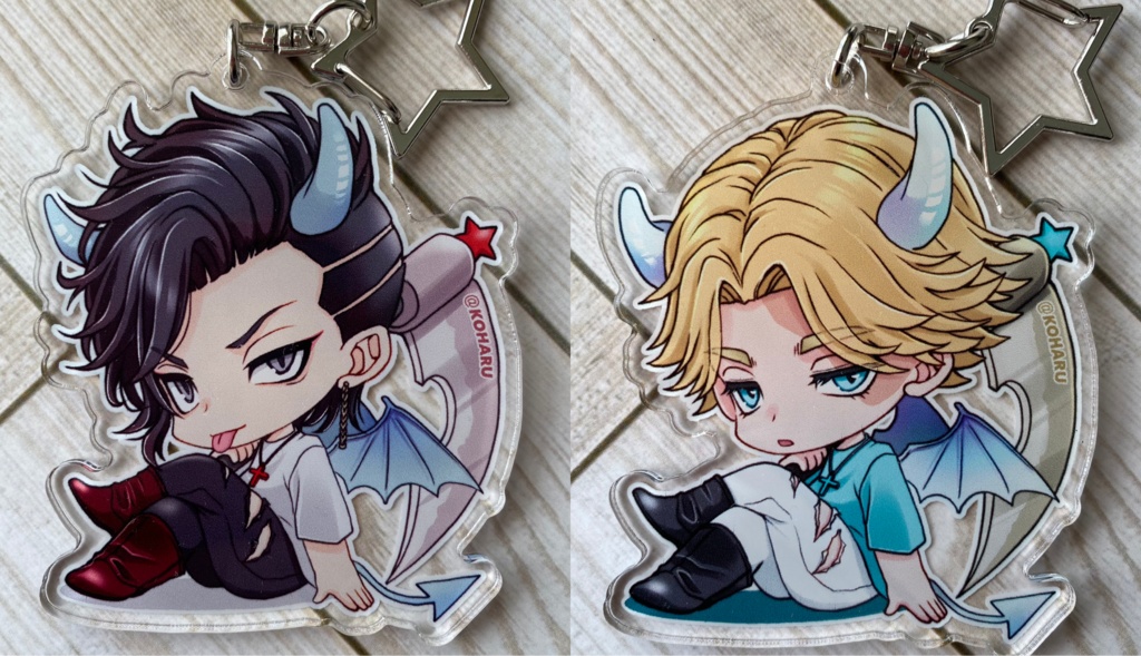 卍な小悪魔アクリルキーホルダー②