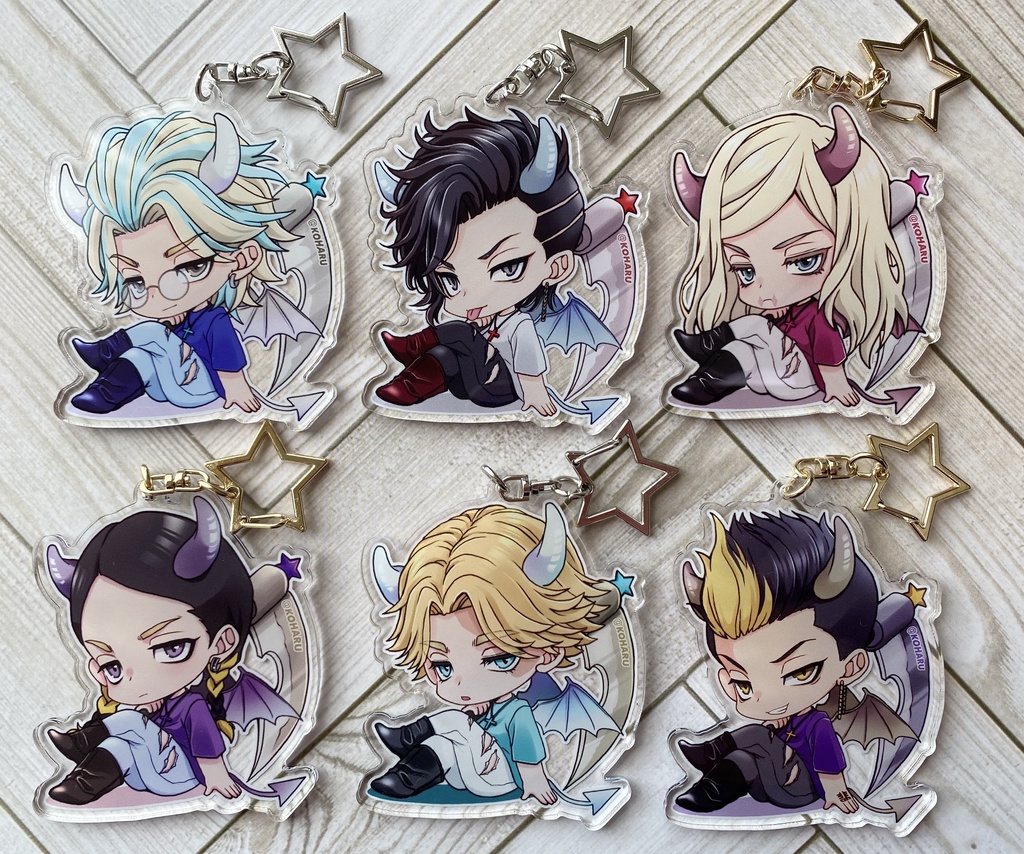 卍な小悪魔アクリルキーホルダー②