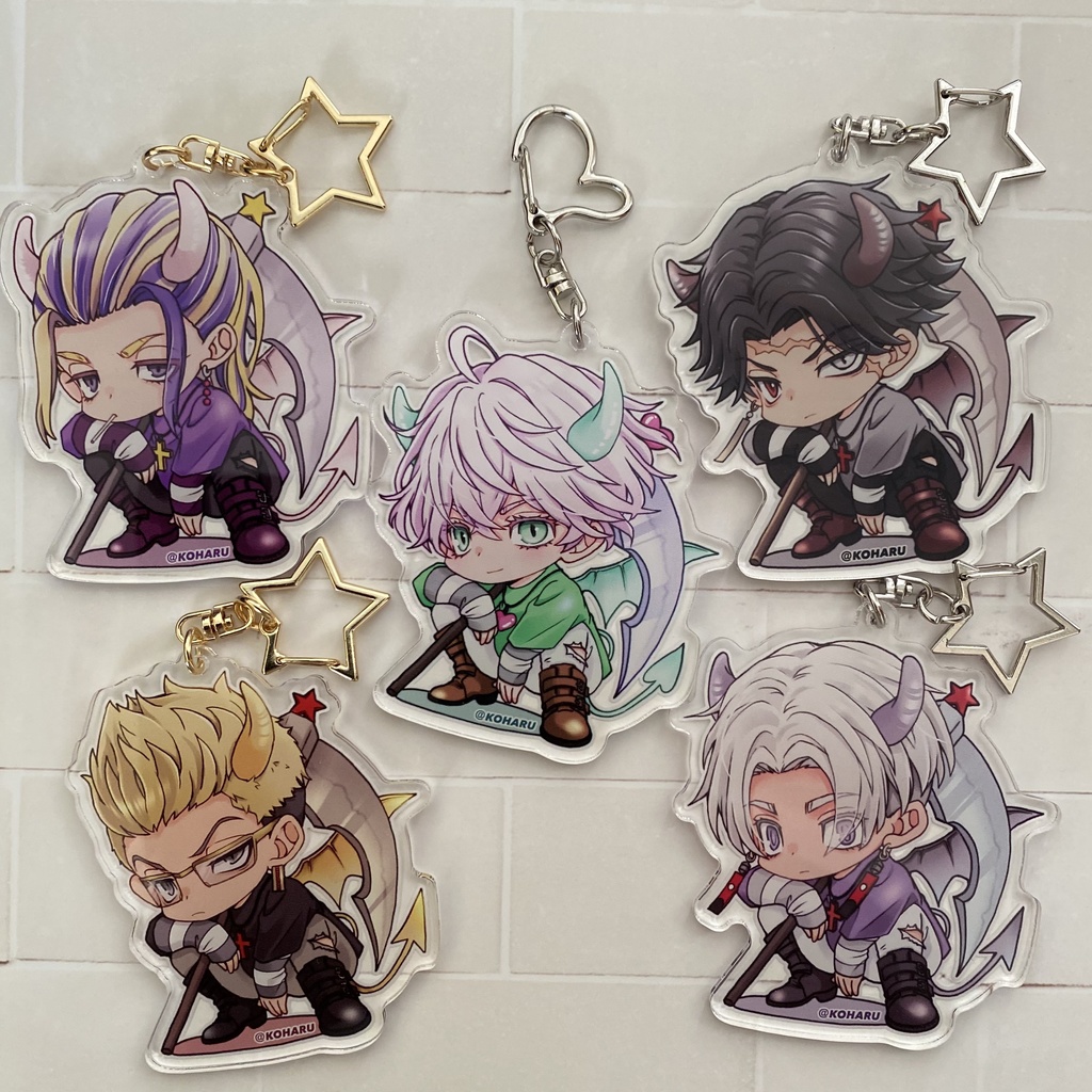 卍な小悪魔アクリルキーホルダー③