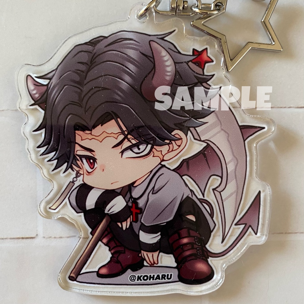 卍な小悪魔アクリルキーホルダー③