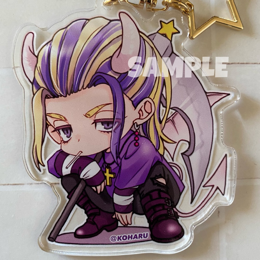 卍な小悪魔アクリルキーホルダー③
