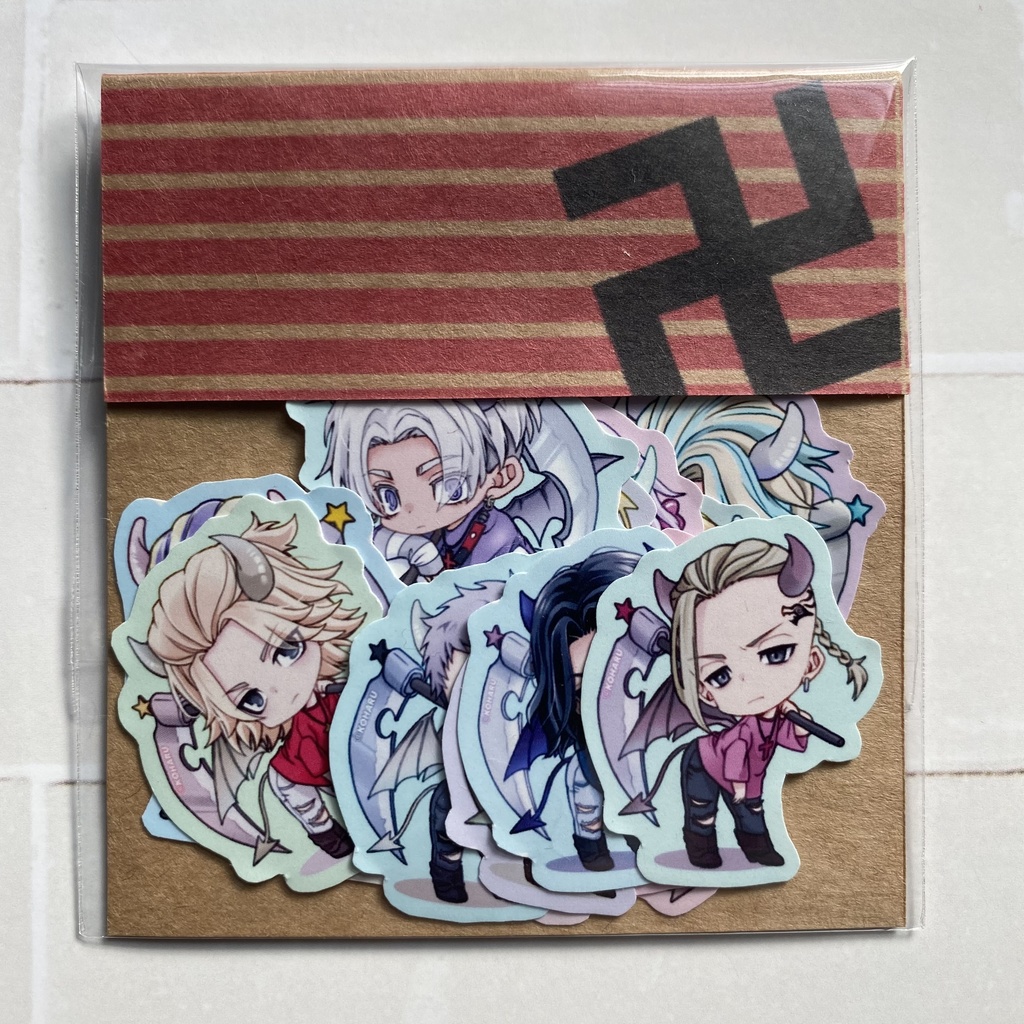 卍小悪魔ちっちゃいシール全部入り