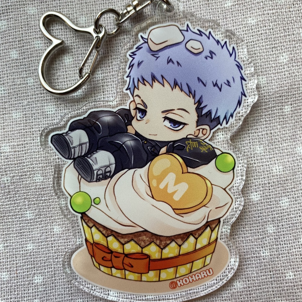 卍埋もれcakeアクリルキーホルダー