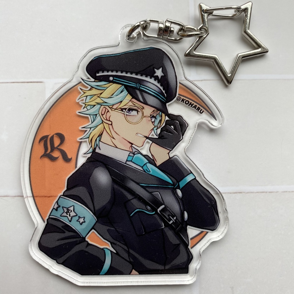 灰谷兄弟のアクキー💜🧡