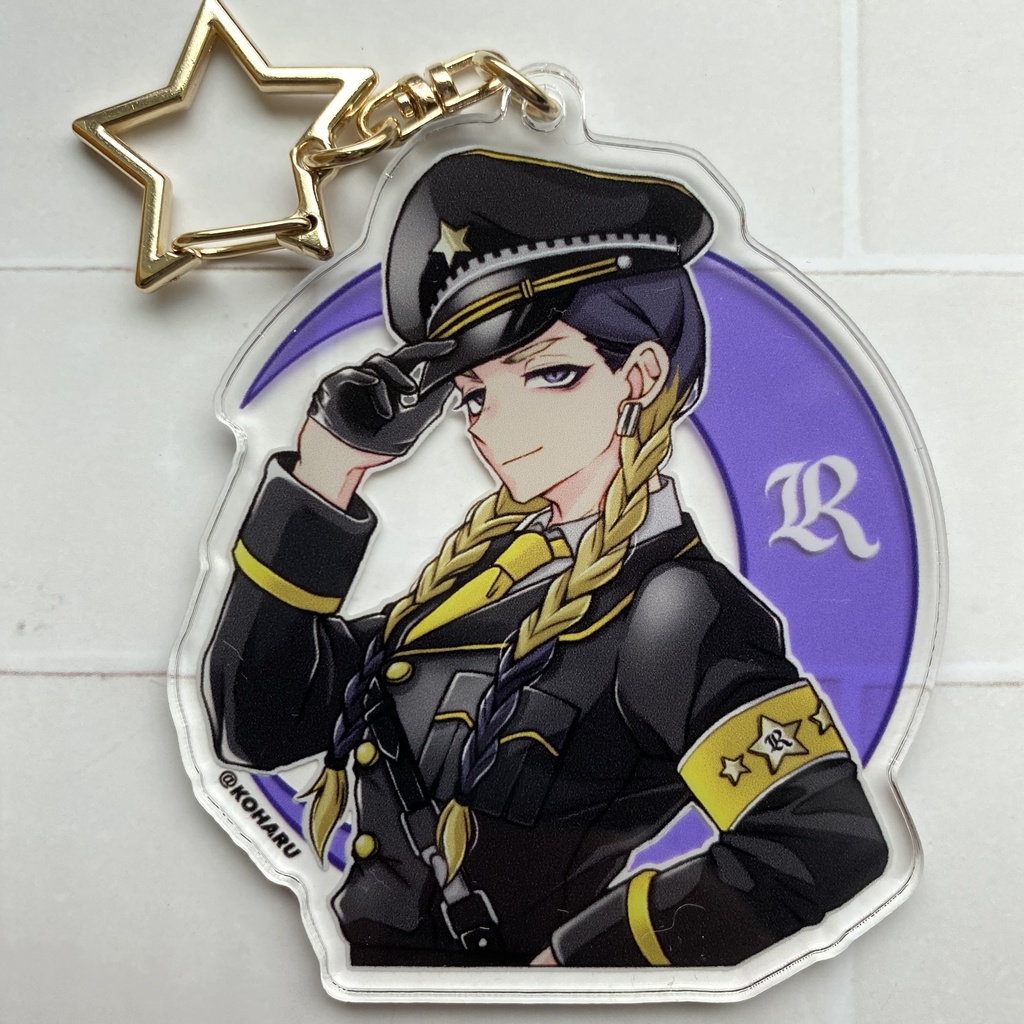 灰谷兄弟のアクキー💜🧡