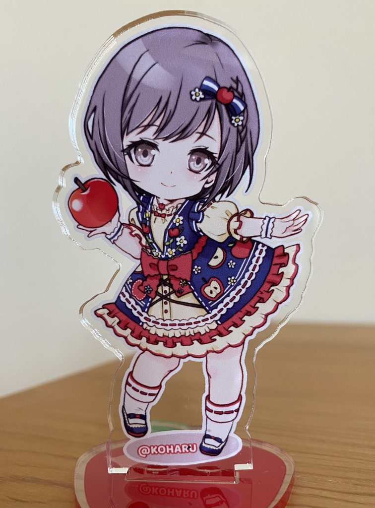 (非公式)東雲姉弟と天馬兄妹の🍎なアクスタ