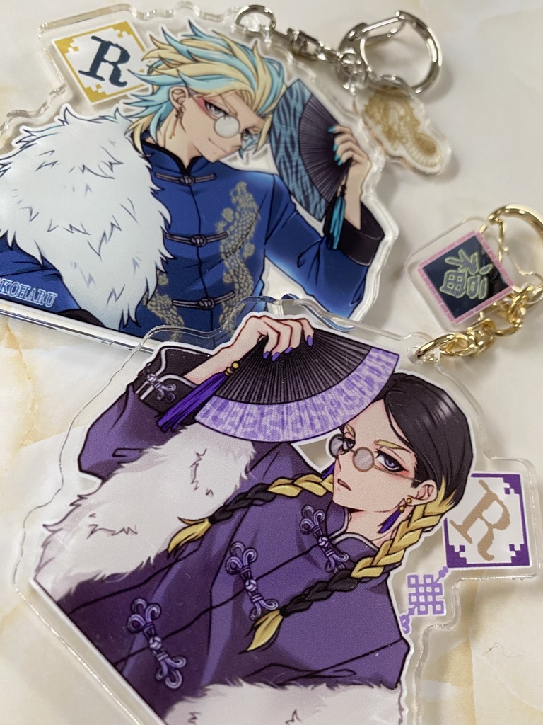 🪭灰谷兄弟アクキー🐉