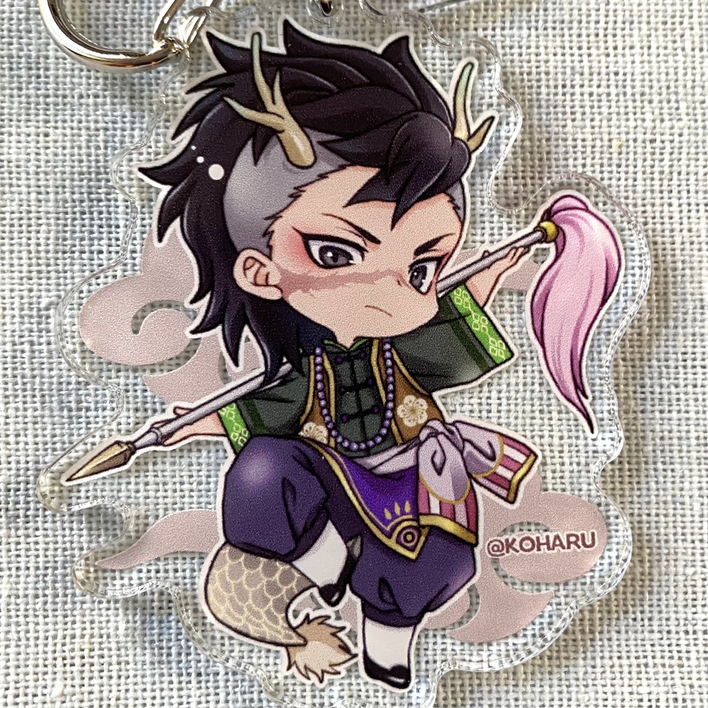 🐯不死川兄弟のチャイナアクキー🐉