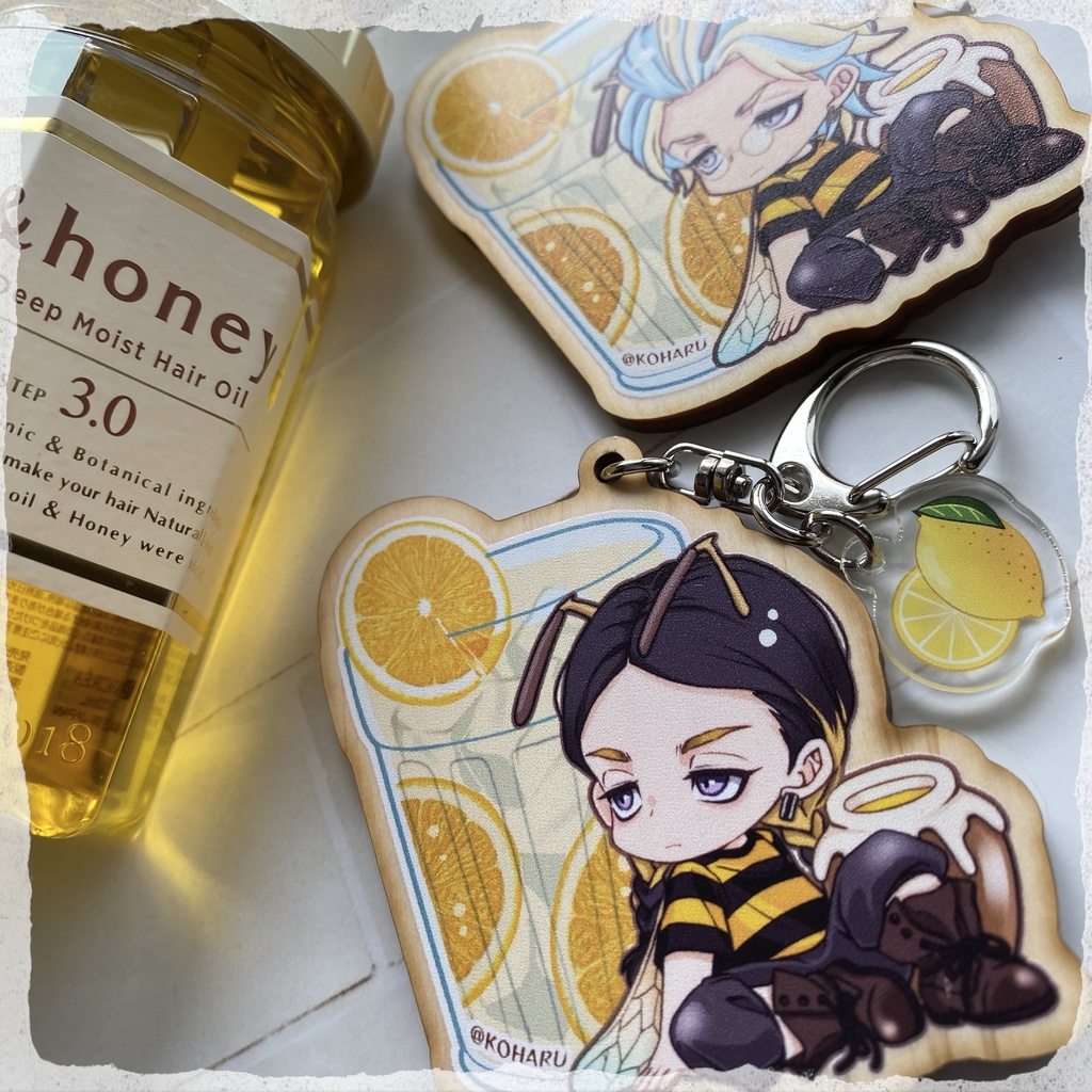卍はちみつレモン🍋キーホルダー
