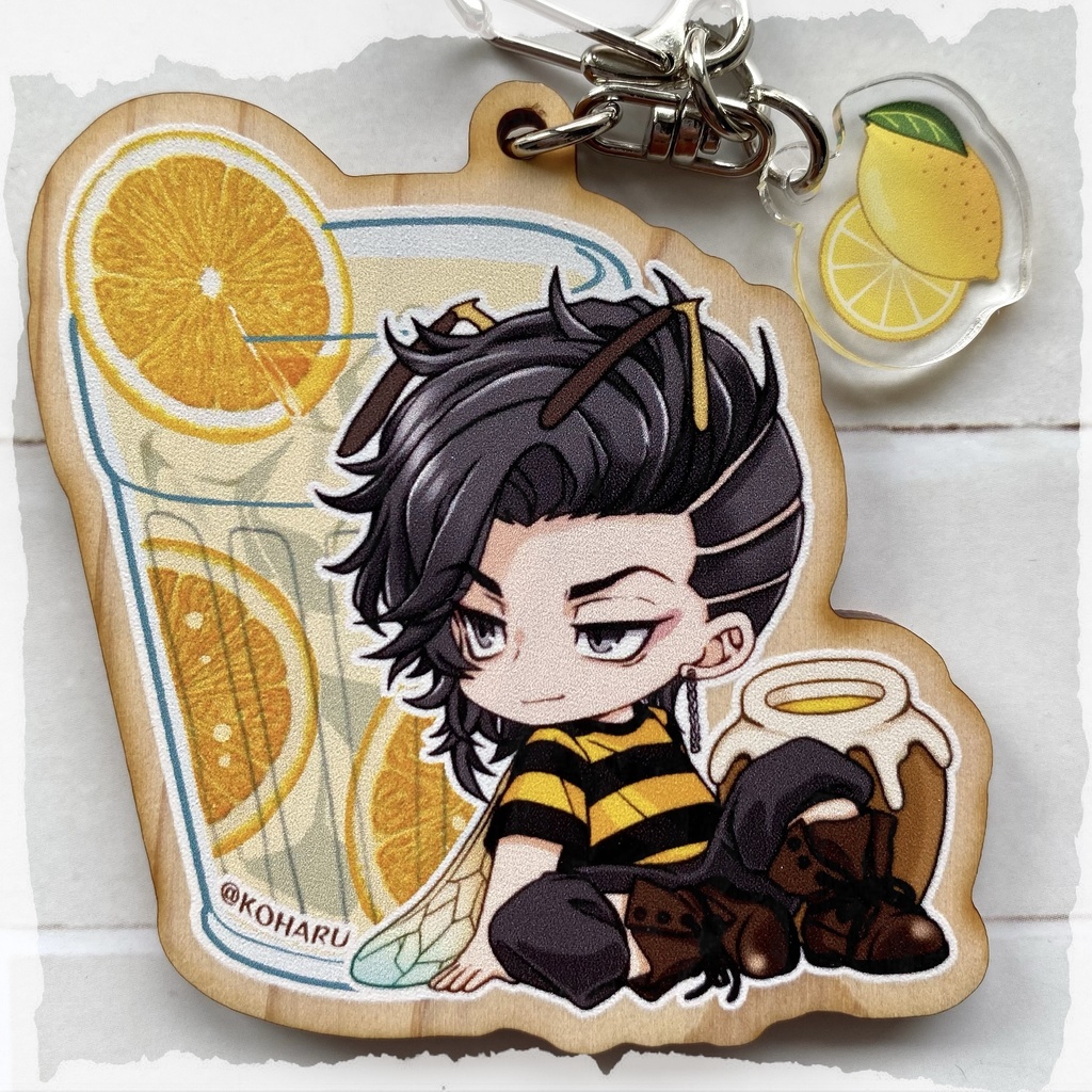 卍はちみつレモン🍋キーホルダー
