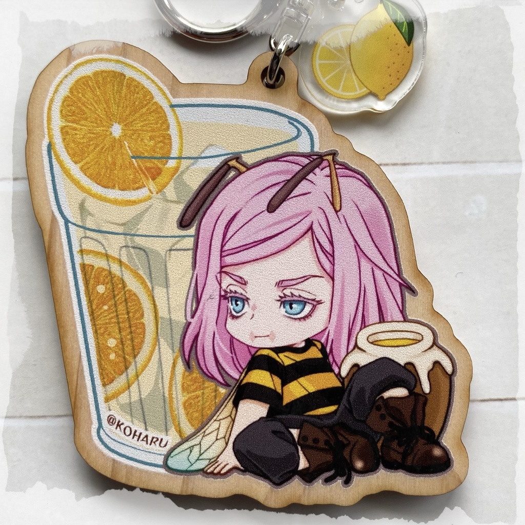 卍はちみつレモン🍋キーホルダー