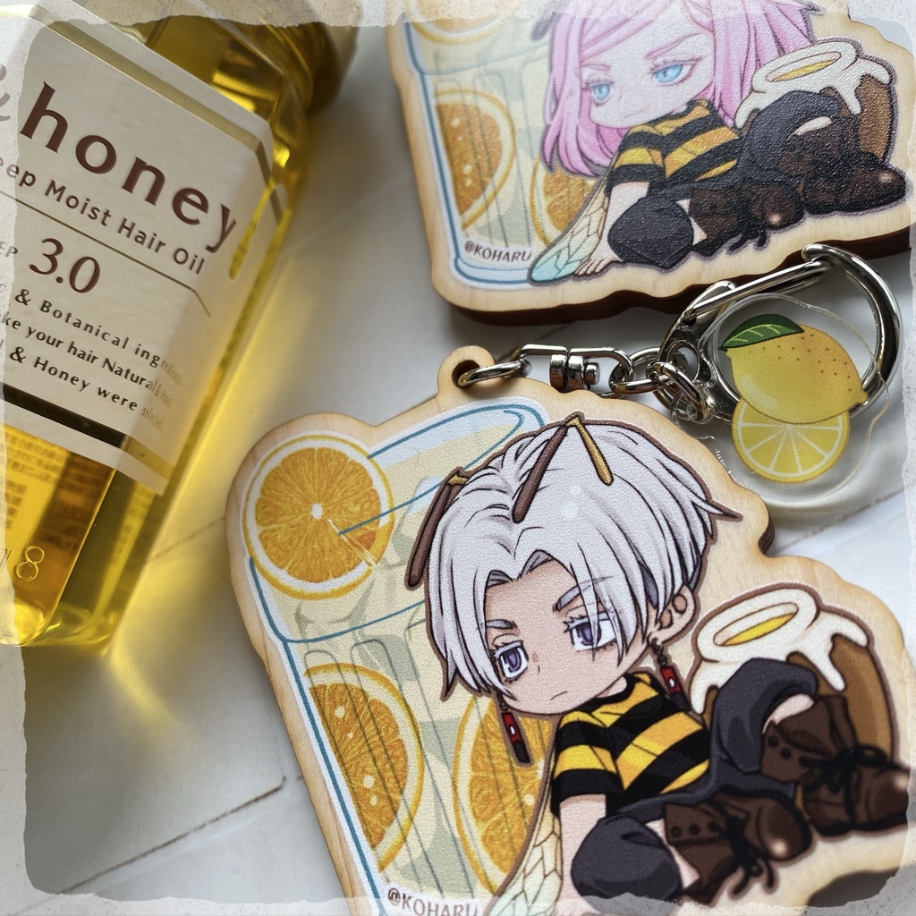 卍はちみつレモン🍋キーホルダー