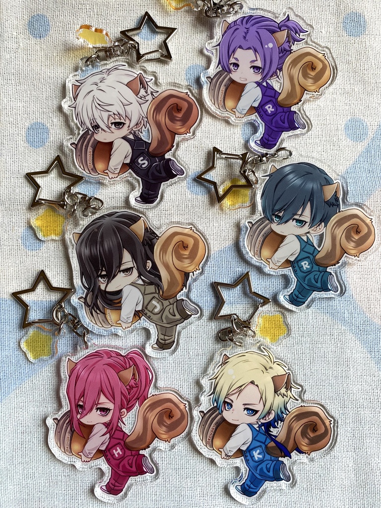 ブルロどんぐりアクキー