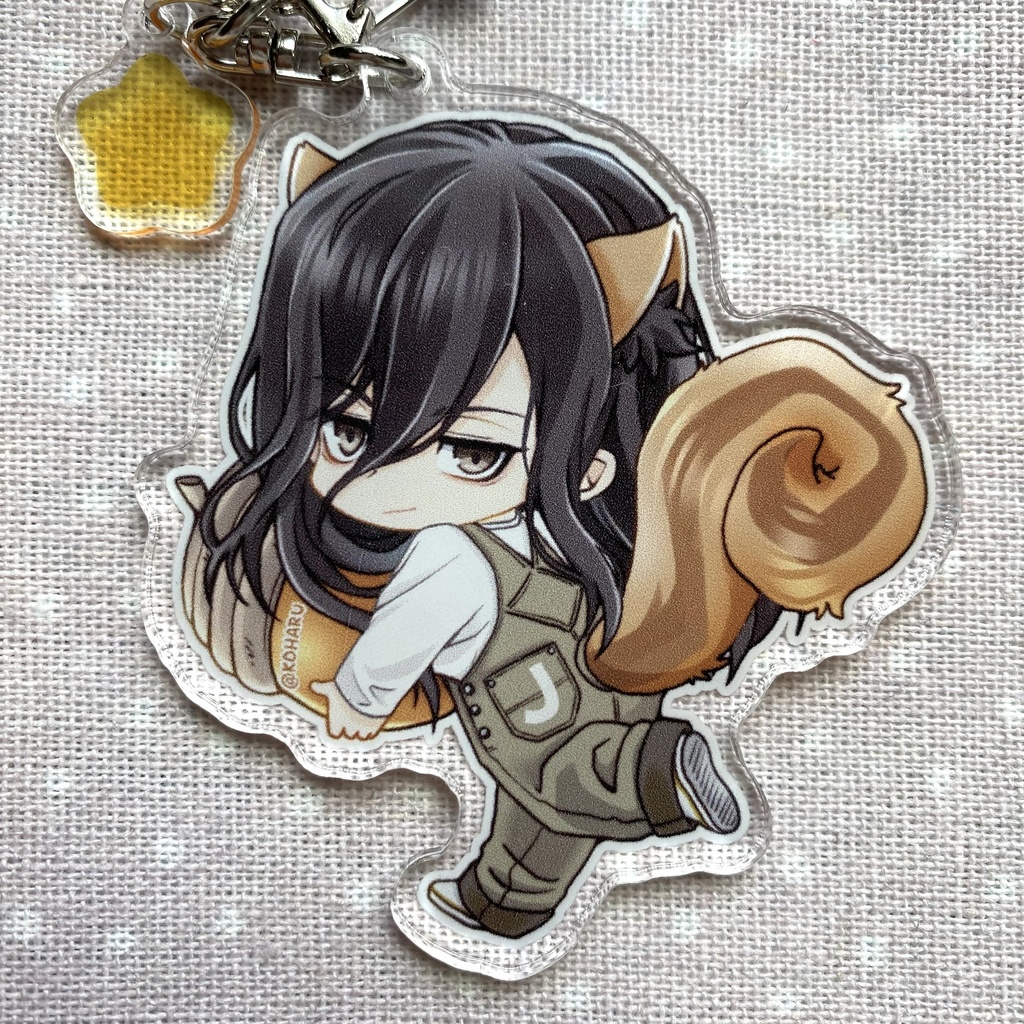 ブルロどんぐりアクキー