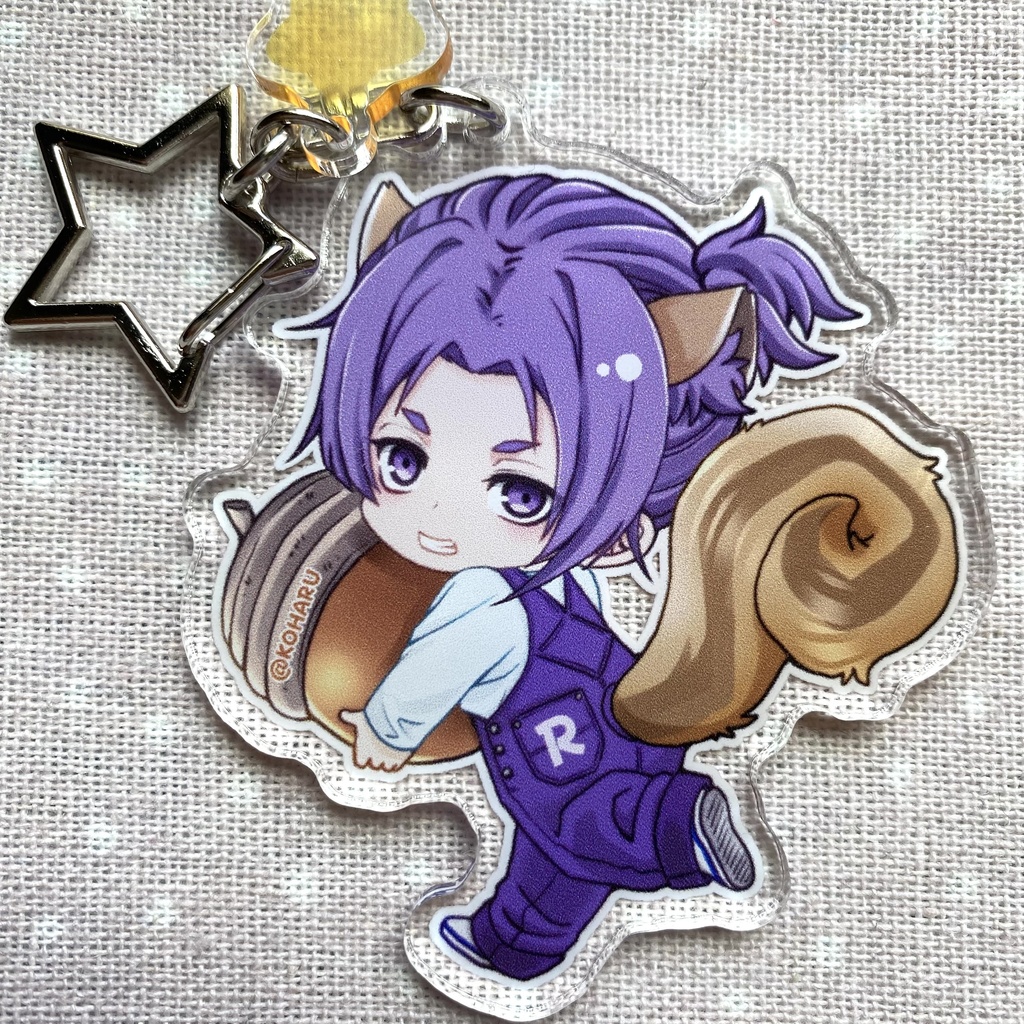 ブルロどんぐりアクキー