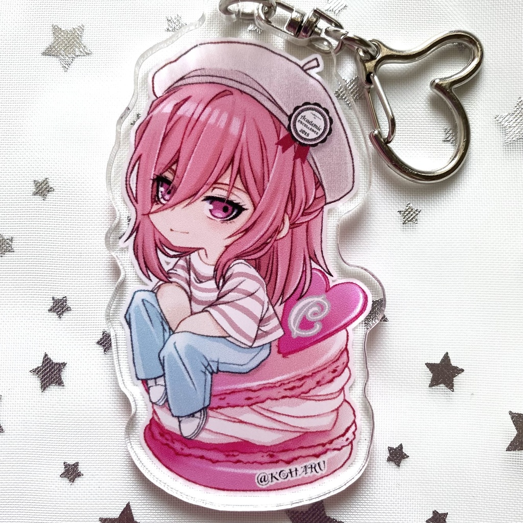 ブルロ⚽️まかろんアクリルキーホルダー